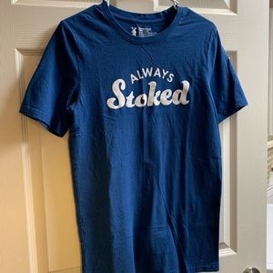 EUC Dutch Bros Coffee Always Stoked T-Shirt sz M